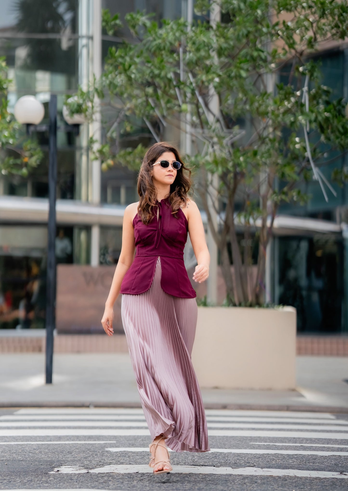 Last Sip Halter Top