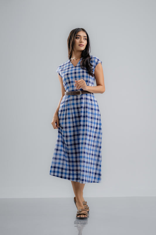 The Riviera Check Dress
