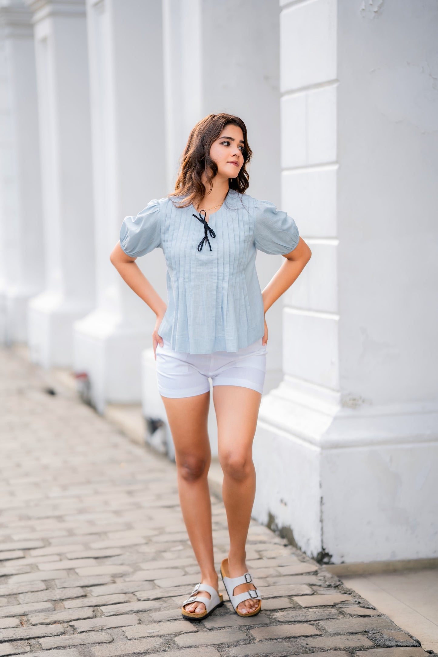 Cloud Bound Puff Sleeve Top